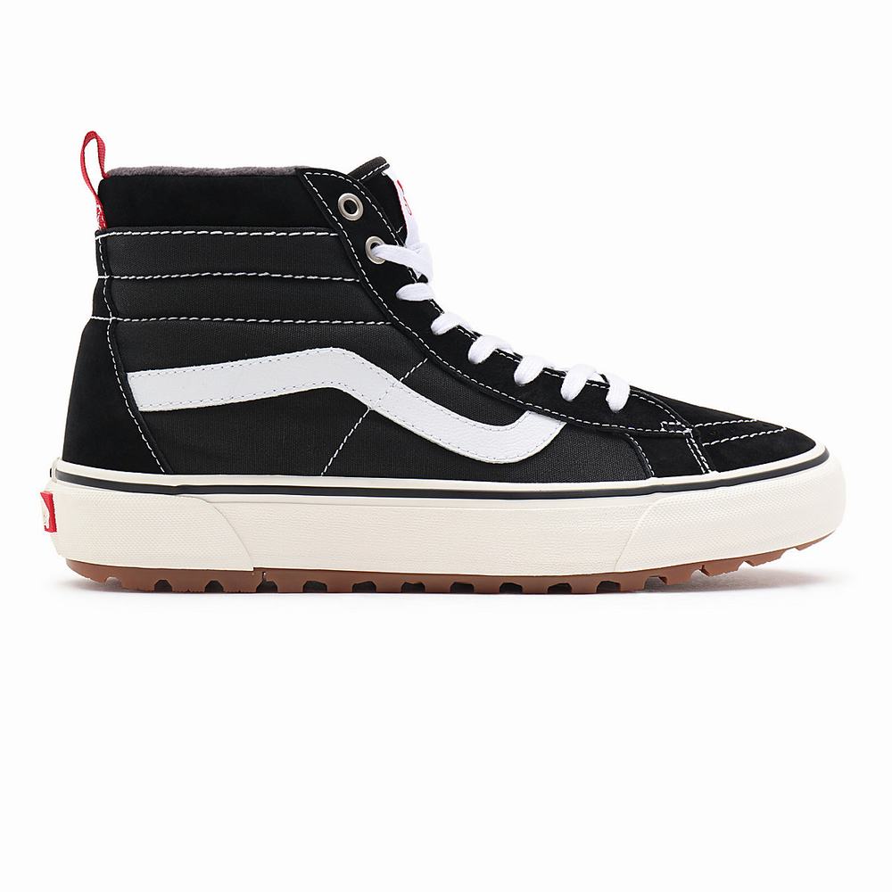 Men's Vans Sk8-Hi MTE-1 Sneakers Black | USA91426