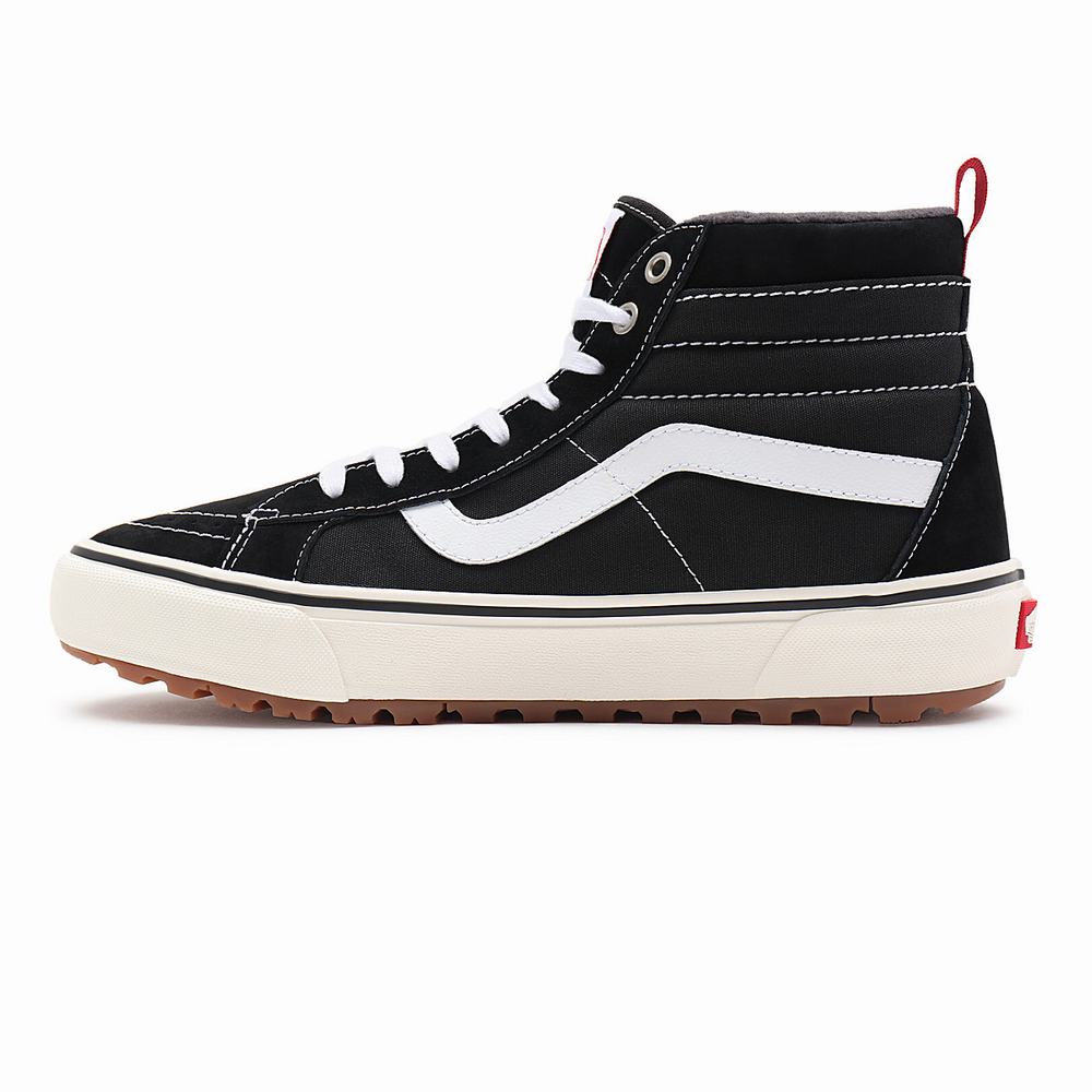 Men's Vans Sk8-Hi MTE-1 Sneakers Black | USA91426