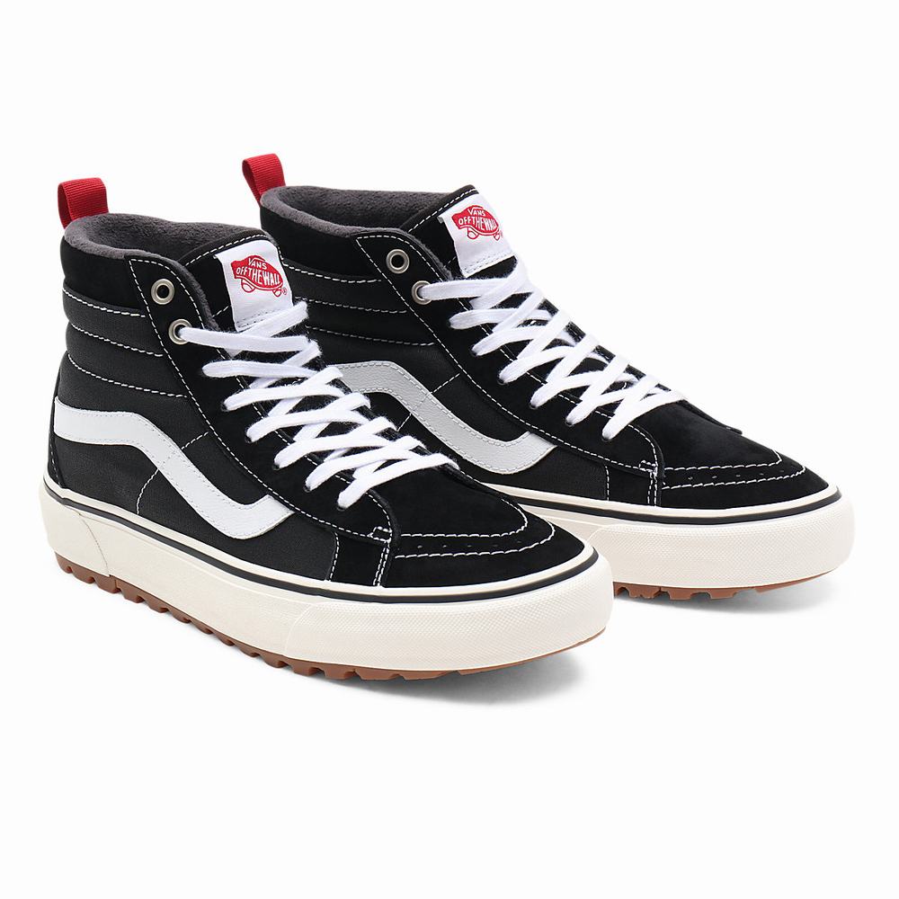 Men\'s Vans Sk8-Hi MTE-1 Sneakers Black | USA91426