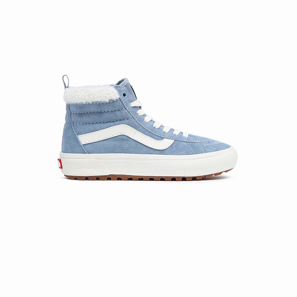 Men's Vans Sk8-Hi MTE-1 Sneakers Blue | USA08741