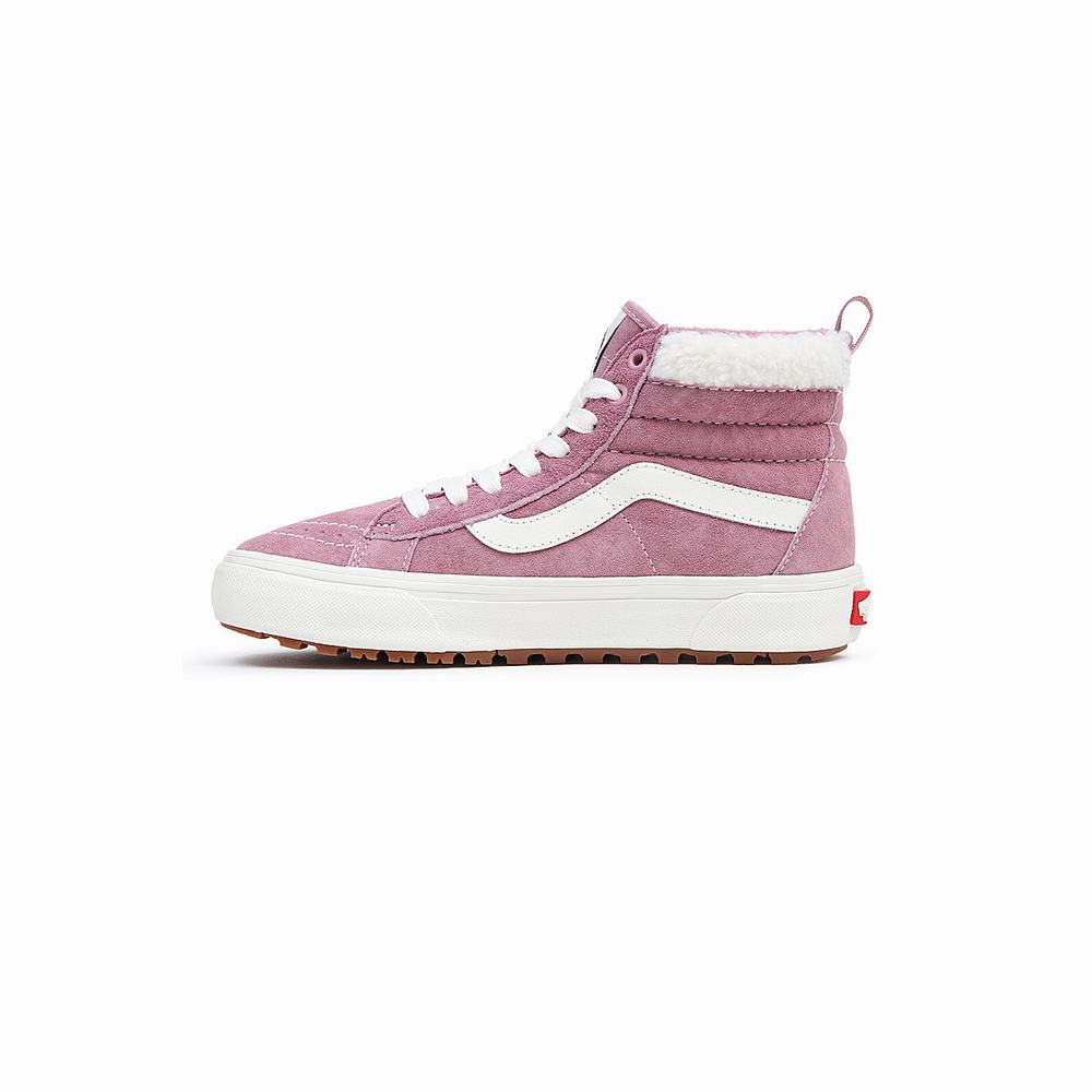 Men's Vans Sk8-Hi MTE-1 Sneakers Pink | USA29476