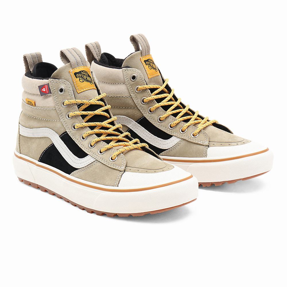 Men\'s Vans Sk8-Hi MTE-2 Sneakers Beige | USA51283