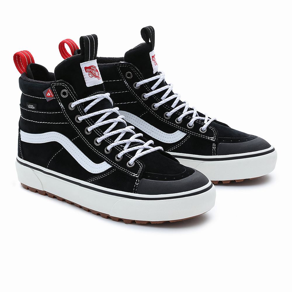 Men\'s Vans Sk8-Hi MTE-2 Sneakers Black | USA17364