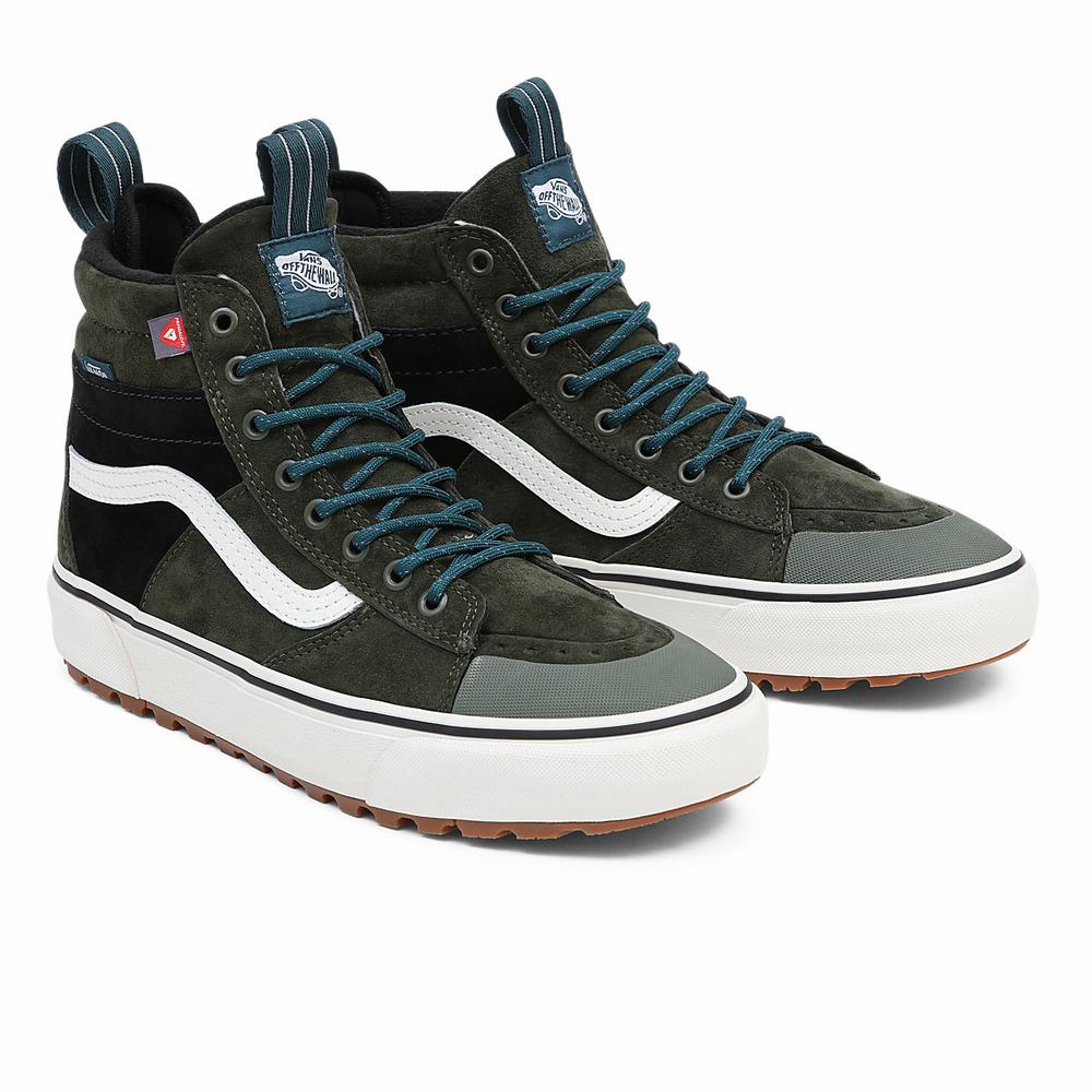 Men\'s Vans Sk8-Hi MTE-2 Sneakers Black / Grey | USA20138