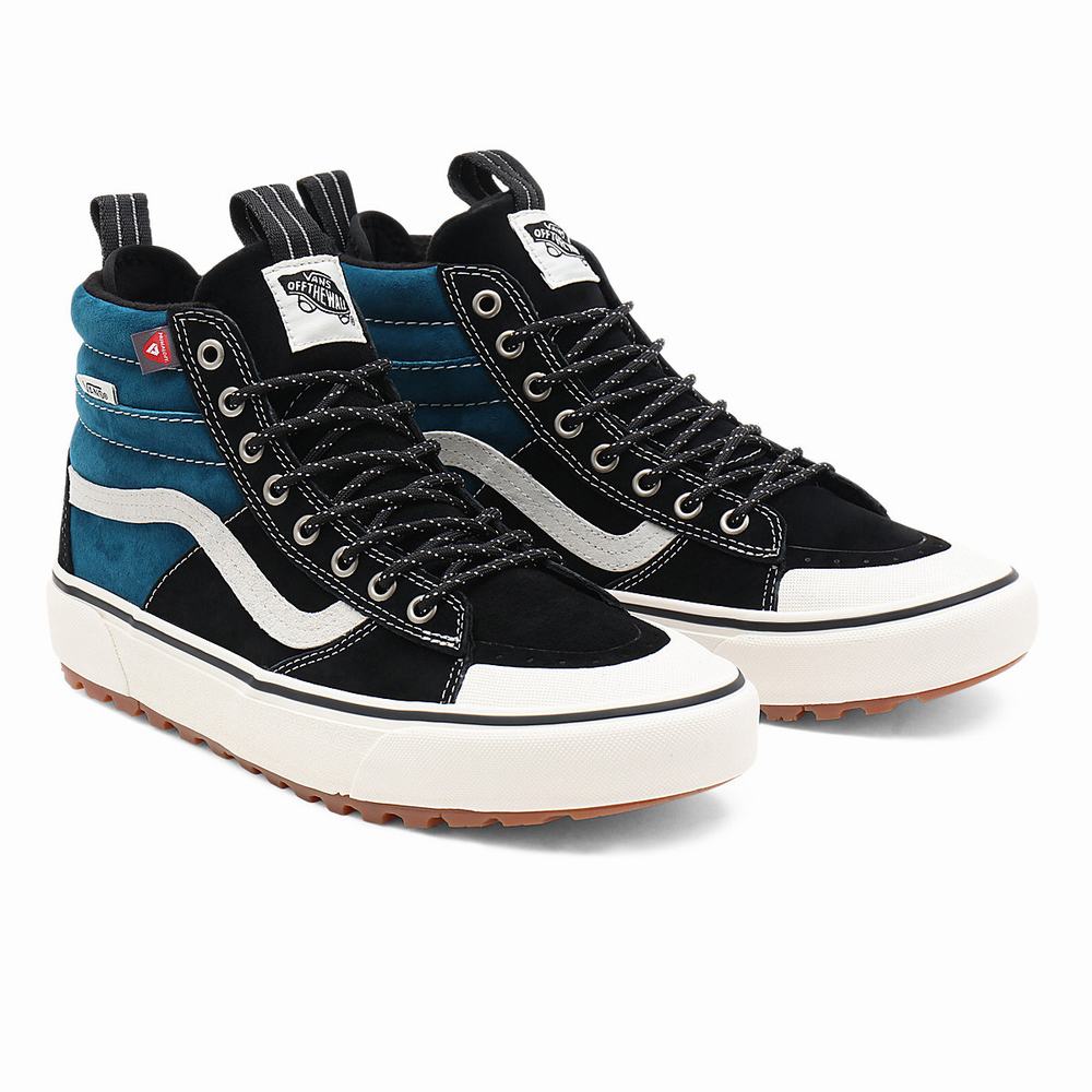 Men\'s Vans Sk8-Hi MTE-2 Sneakers Black | USA21347