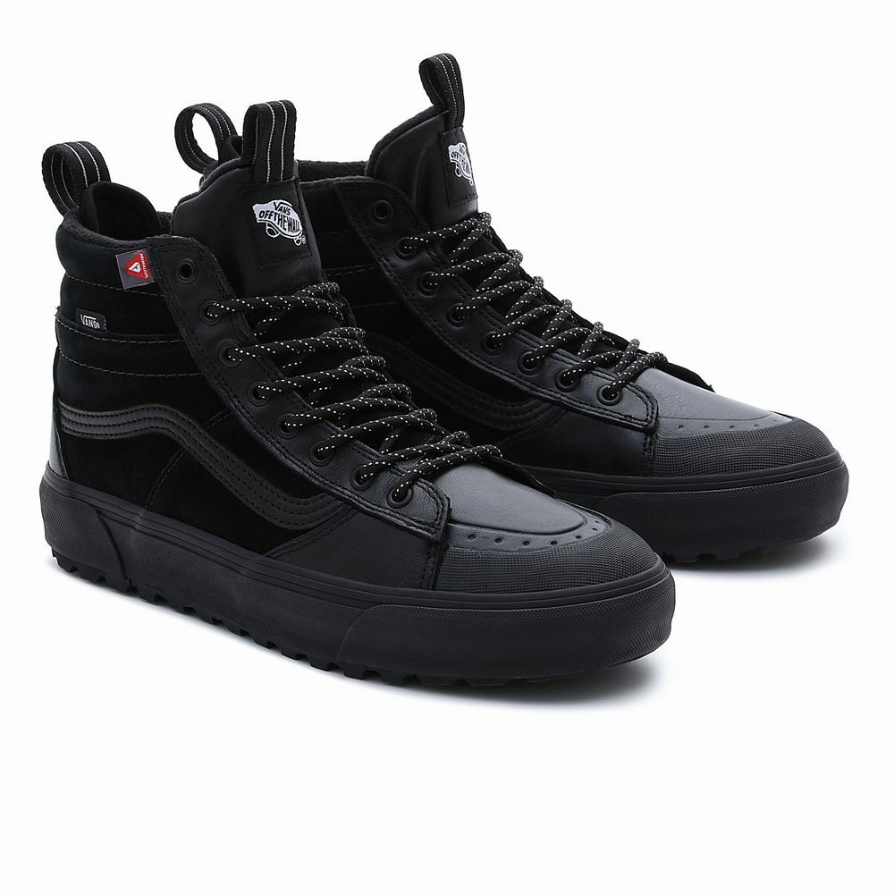 Men\'s Vans Sk8-Hi MTE-2 Sneakers Black | USA60782