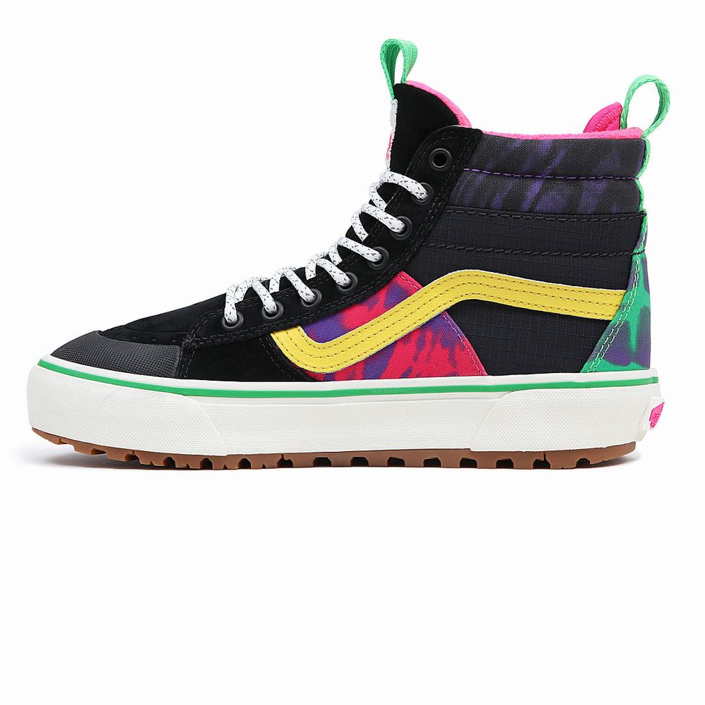 Men's Vans Sk8-Hi MTE-2 Sneakers Black / Pink | USA74296