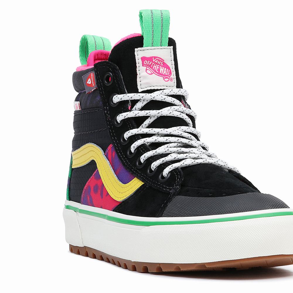 Men's Vans Sk8-Hi MTE-2 Sneakers Black / Pink | USA74296