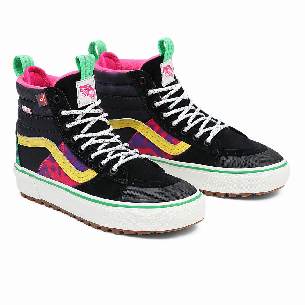 Men\'s Vans Sk8-Hi MTE-2 Sneakers Black / Pink | USA74296