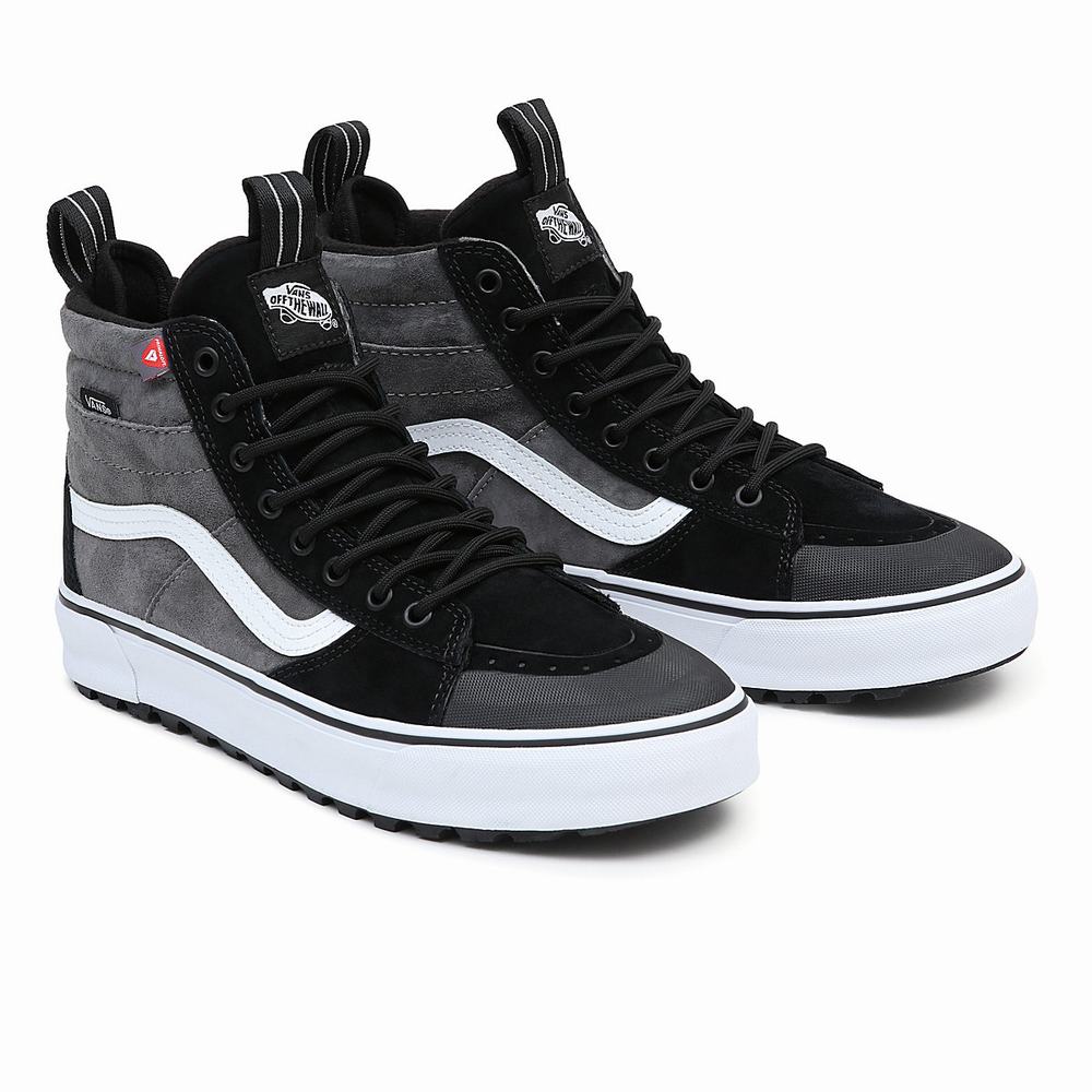 Men\'s Vans Sk8-Hi MTE-2 Sneakers Grey | USA30284