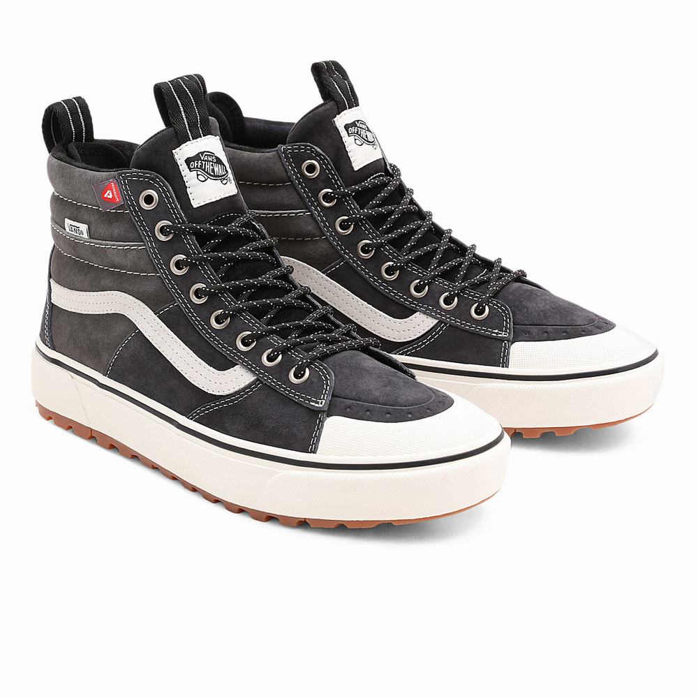 Men\'s Vans Sk8-Hi MTE-2 Sneakers Grey | USA82695