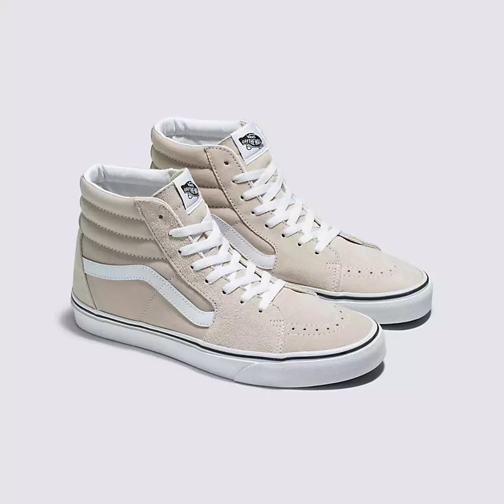 Men's Vans Sk8-Hi Sneakers Beige | USA05739