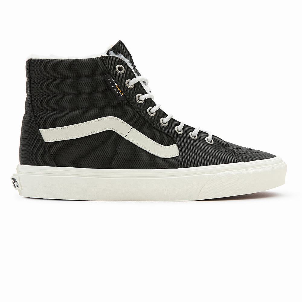 Men's Vans Sk8-Hi Sneakers Black | USA01892