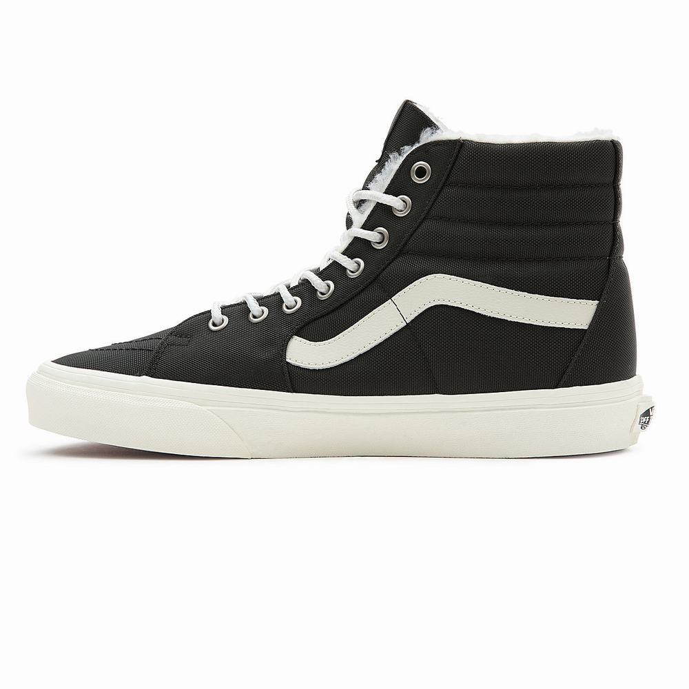 Men's Vans Sk8-Hi Sneakers Black | USA01892