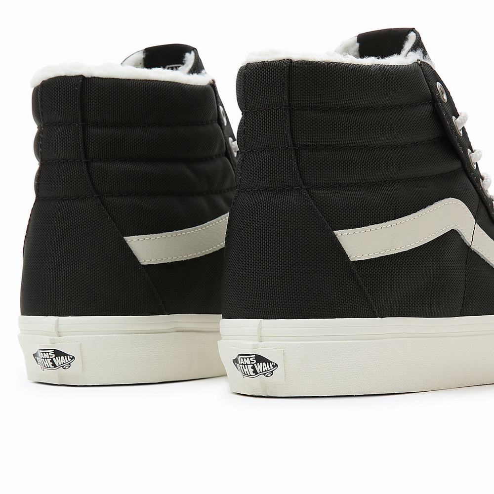 Men's Vans Sk8-Hi Sneakers Black | USA01892