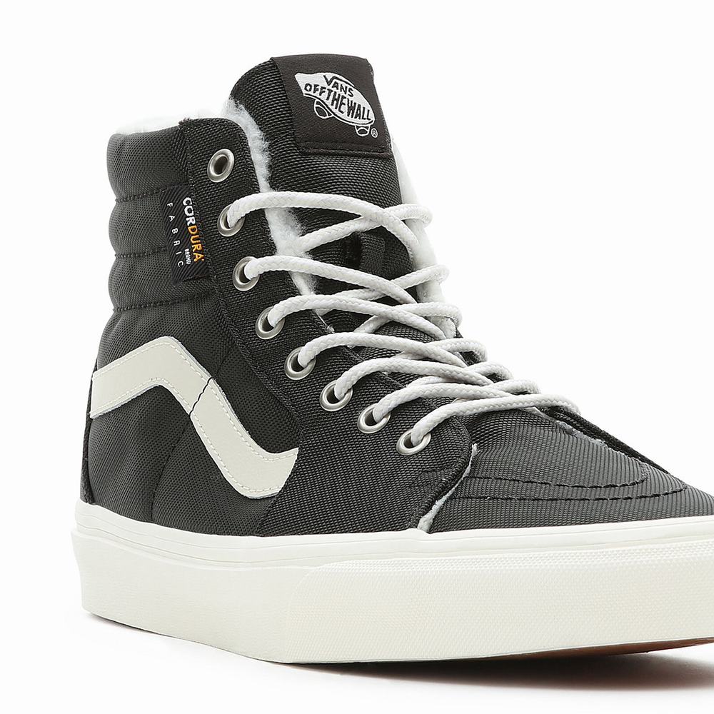 Men's Vans Sk8-Hi Sneakers Black | USA01892