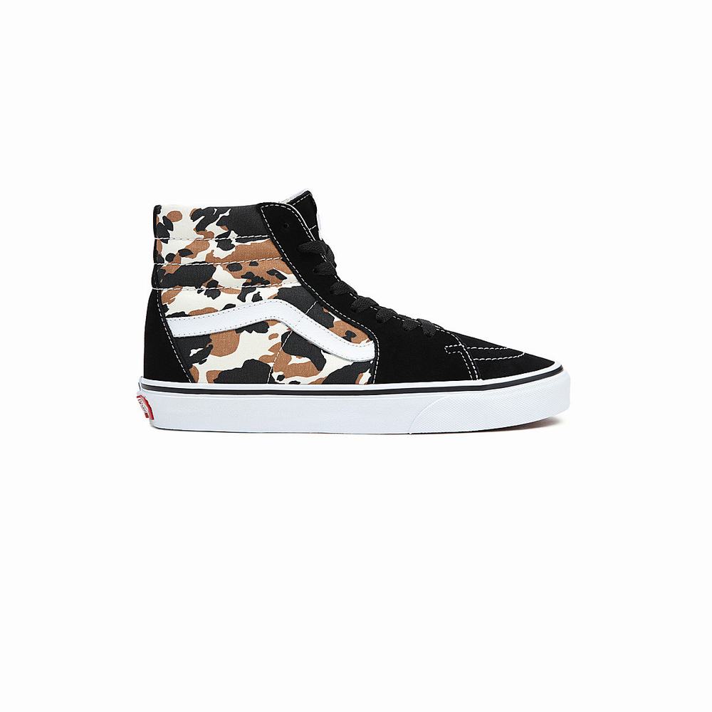 Men's Vans Sk8-Hi Sneakers Black | USA18792