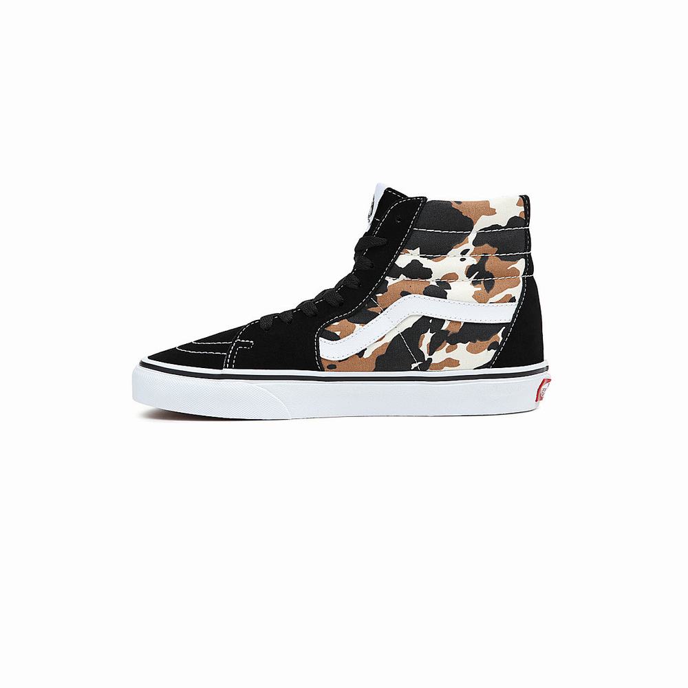 Men's Vans Sk8-Hi Sneakers Black | USA18792