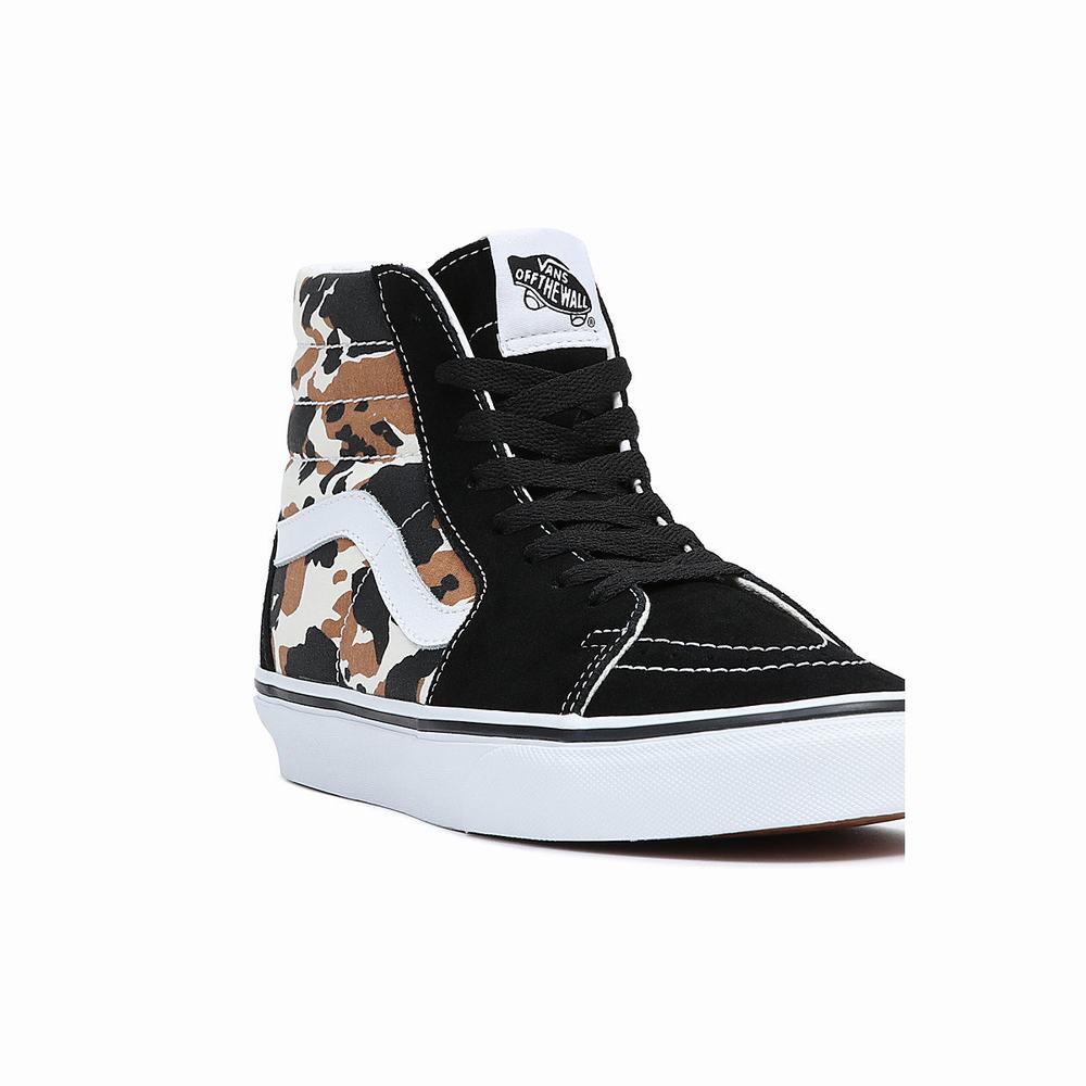 Men's Vans Sk8-Hi Sneakers Black | USA18792