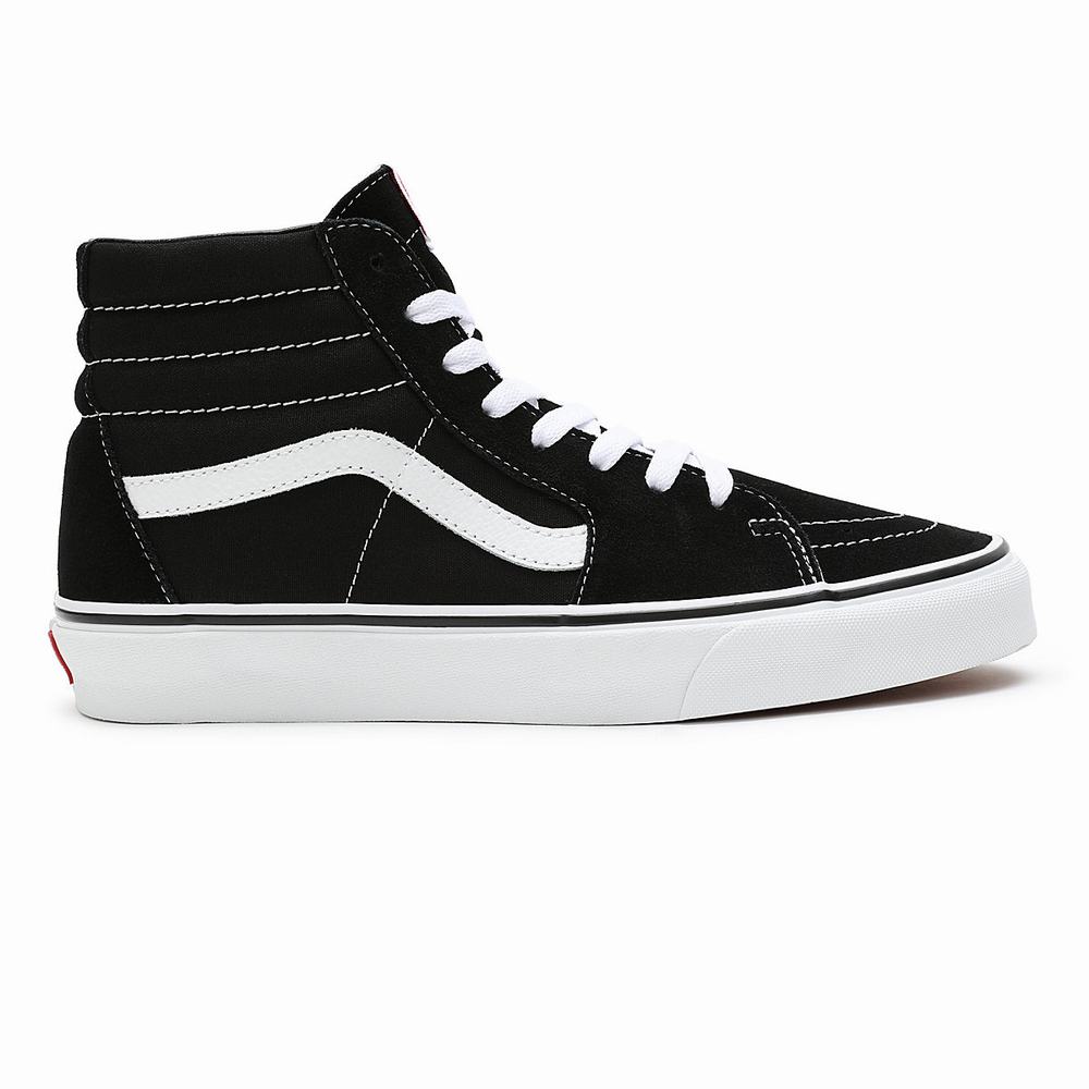 Men's Vans Sk8-Hi Sneakers Black | USA23865