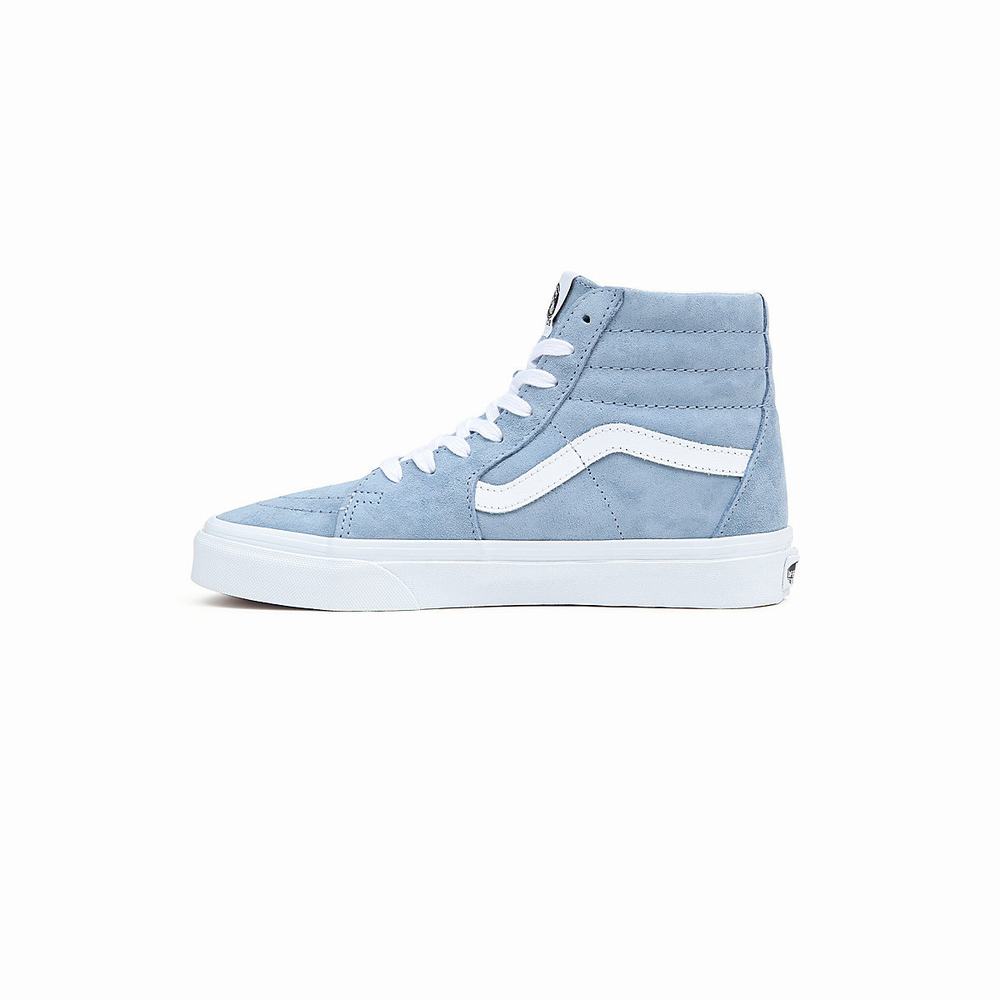 Men's Vans Sk8-Hi Sneakers Blue | USA85614