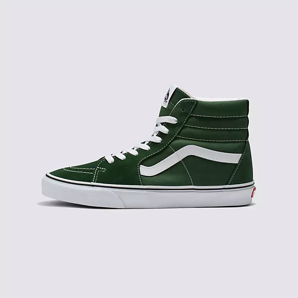 Men\'s Vans Sk8-Hi Sneakers Green | USA36159