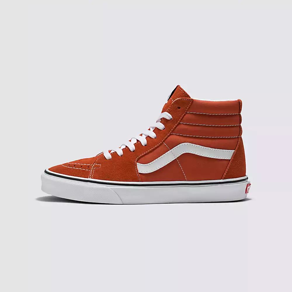 Men\'s Vans Sk8-Hi Sneakers Orange | USA78594