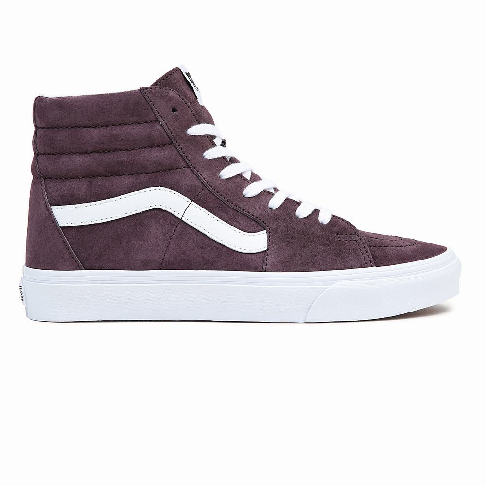 Men's Vans Sk8-Hi Sneakers Purple | USA57349