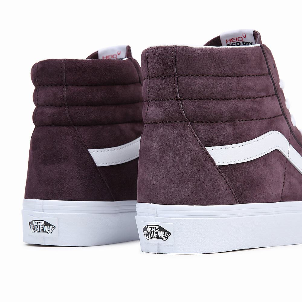 Men's Vans Sk8-Hi Sneakers Purple | USA57349