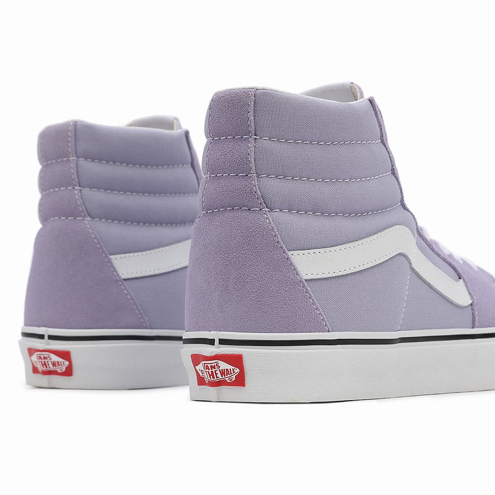 Men's Vans Sk8-Hi Sneakers Purple | USA67815