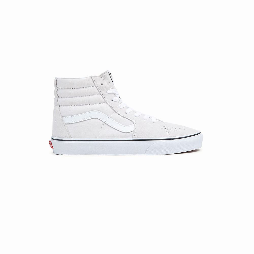 Men's Vans Sk8-Hi Sneakers White | USA58732