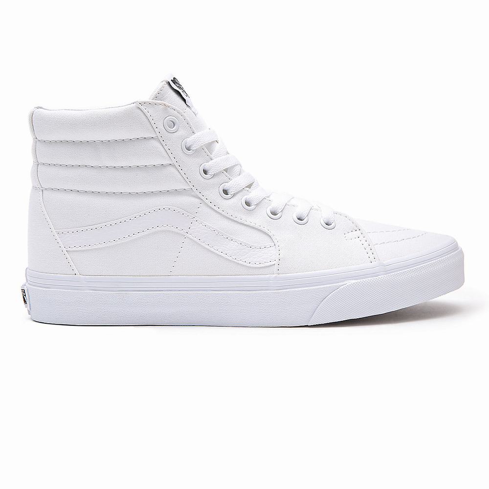 Men's Vans Sk8-Hi Sneakers White | USA98613