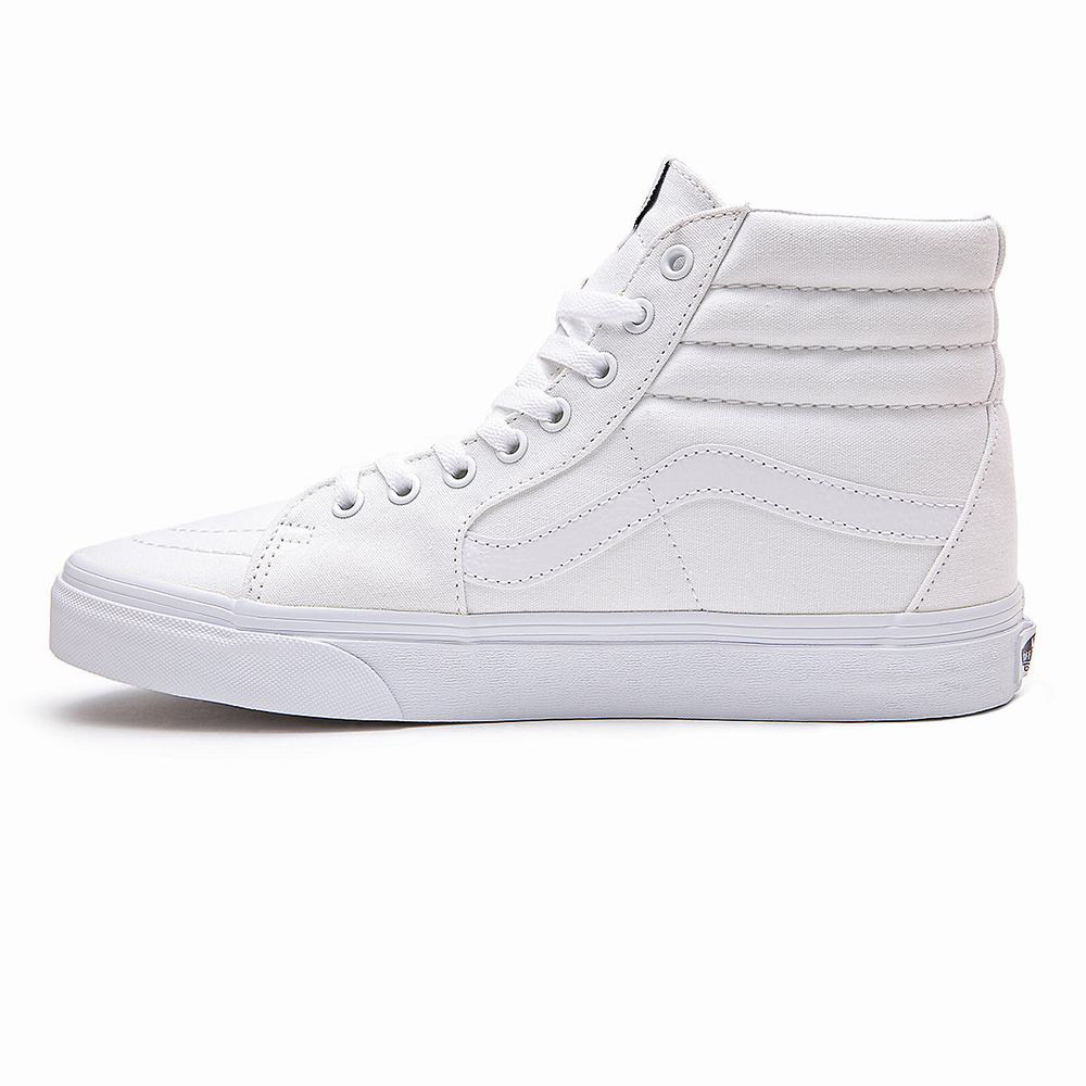 Men's Vans Sk8-Hi Sneakers White | USA98613