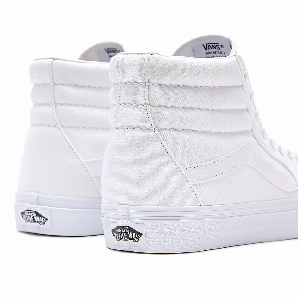 Men's Vans Sk8-Hi Sneakers White | USA98613