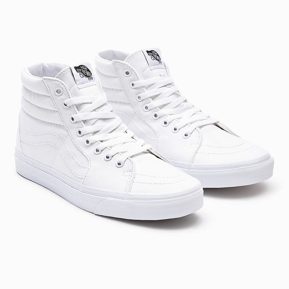 Men\'s Vans Sk8-Hi Sneakers White | USA98613