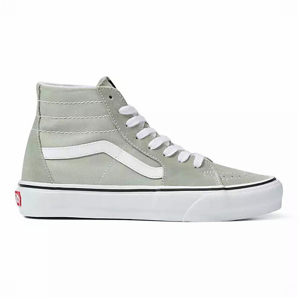 Men's Vans Sk8-Hi Tapered Sneakers Green | USA24675