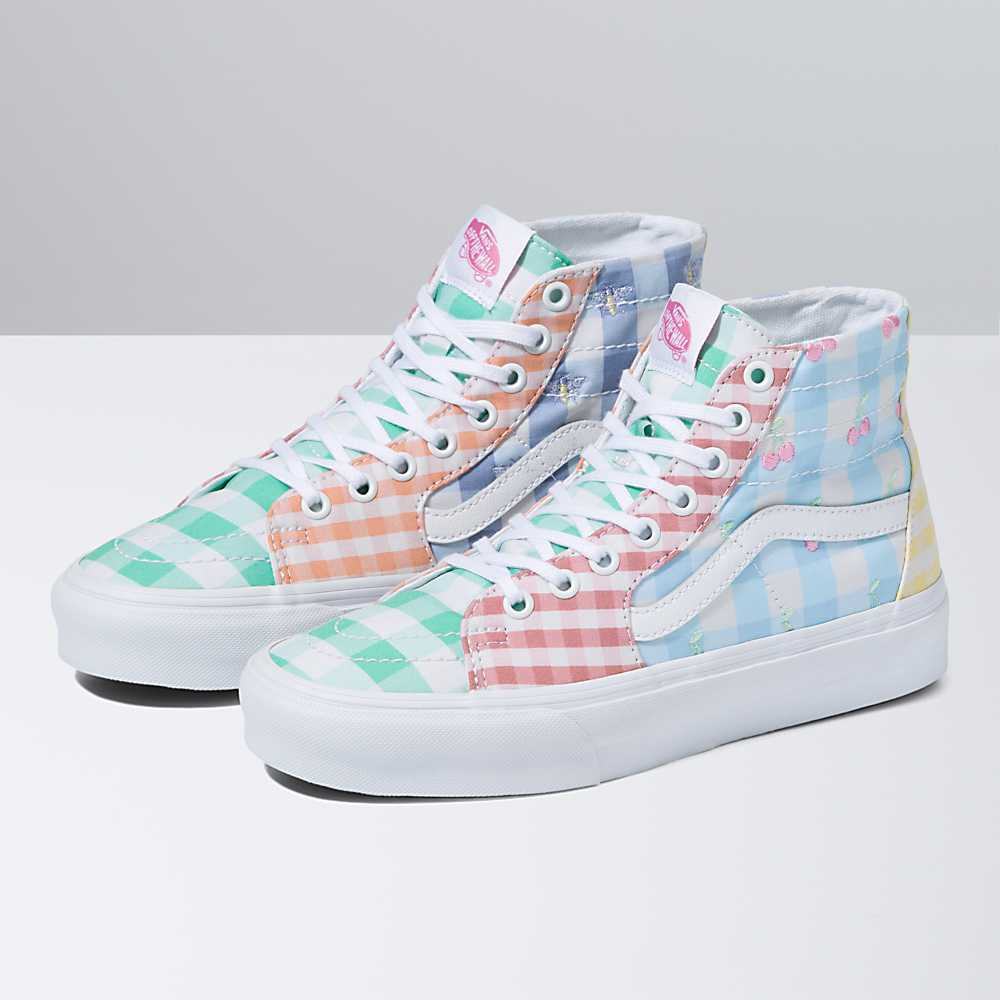 Men\'s Vans Sk8-Hi Tapered Sneakers Multicolor | USA45296