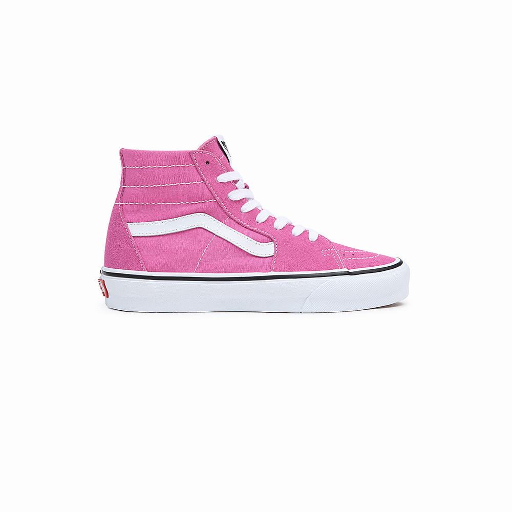 Men's Vans Sk8-Hi Tapered Sneakers Pink | USA48573