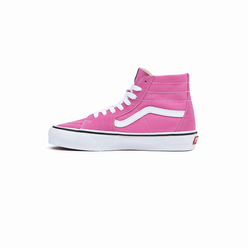 Men's Vans Sk8-Hi Tapered Sneakers Pink | USA48573