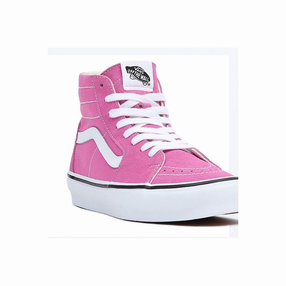 Men's Vans Sk8-Hi Tapered Sneakers Pink | USA48573