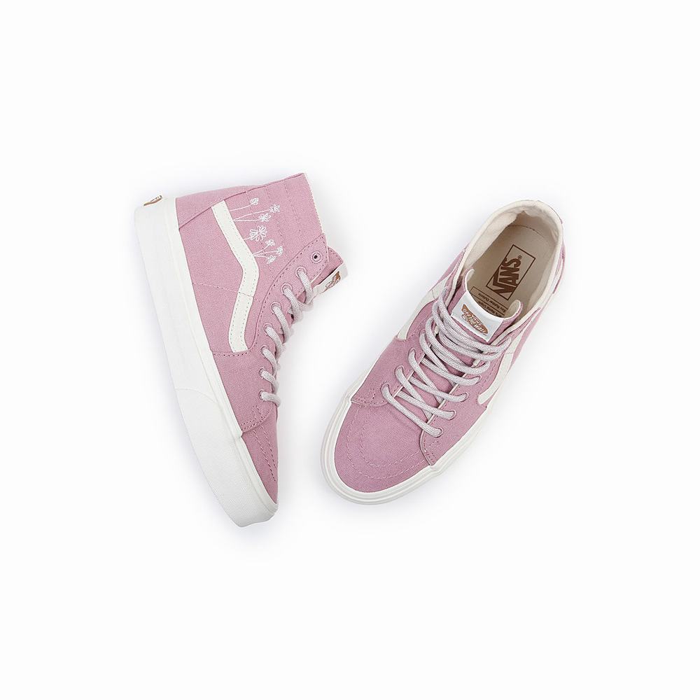 Men's Vans Sk8-Hi Tapered Sneakers Pink | USA89701