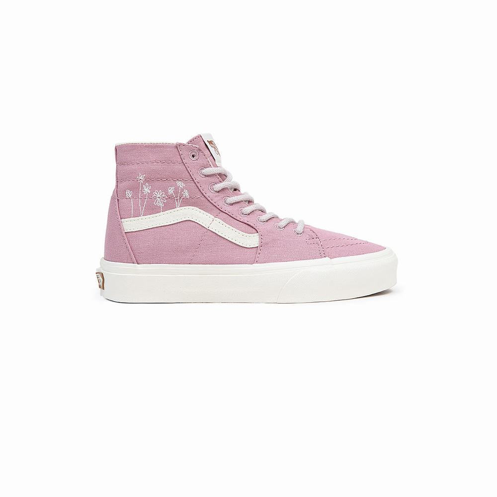 Men's Vans Sk8-Hi Tapered Sneakers Pink | USA89701