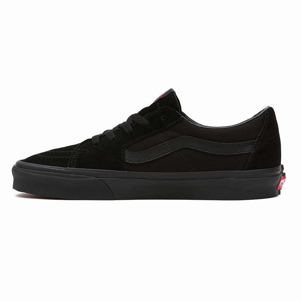 Men's Vans Sk8-Low Sneakers Black | USA50918