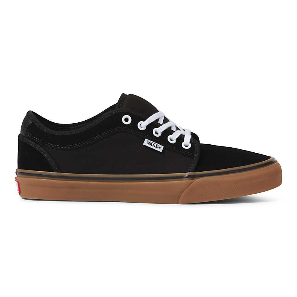 Men's Vans Skate Chukka Skate Shoes Black | USA29314