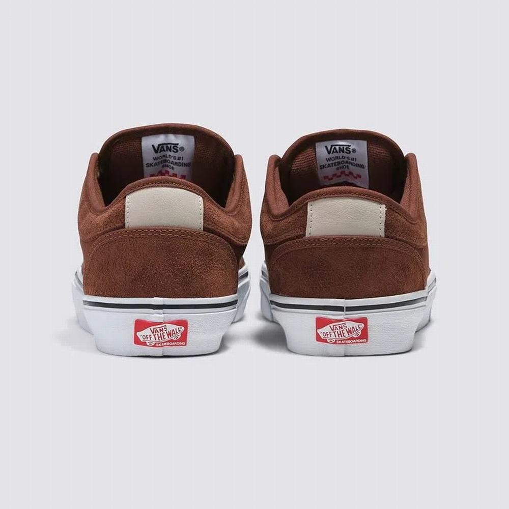 Men's Vans Skate Chukka Skate Shoes Chocolate | USA27986