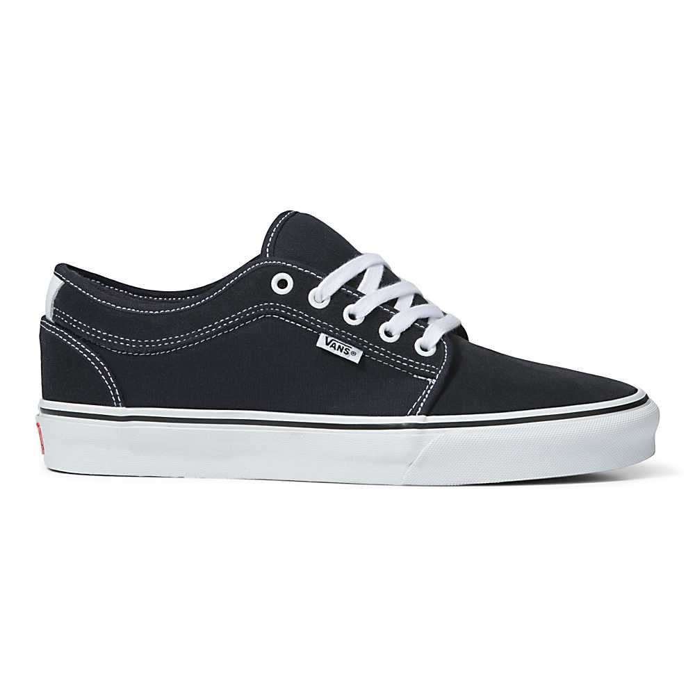 Men's Vans Skate Chukka Skate Shoes Navy | USA28547