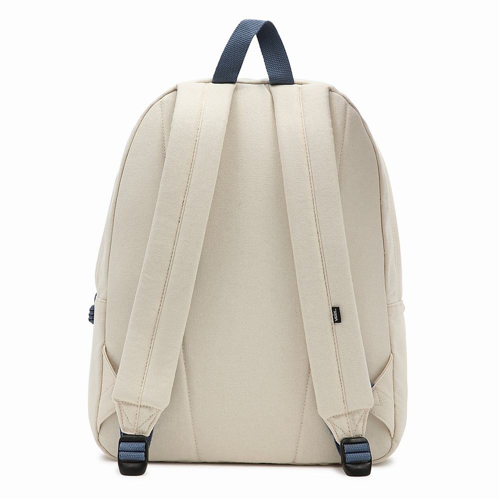 Men's Vans Skate Classics Backpacks White | USA64180