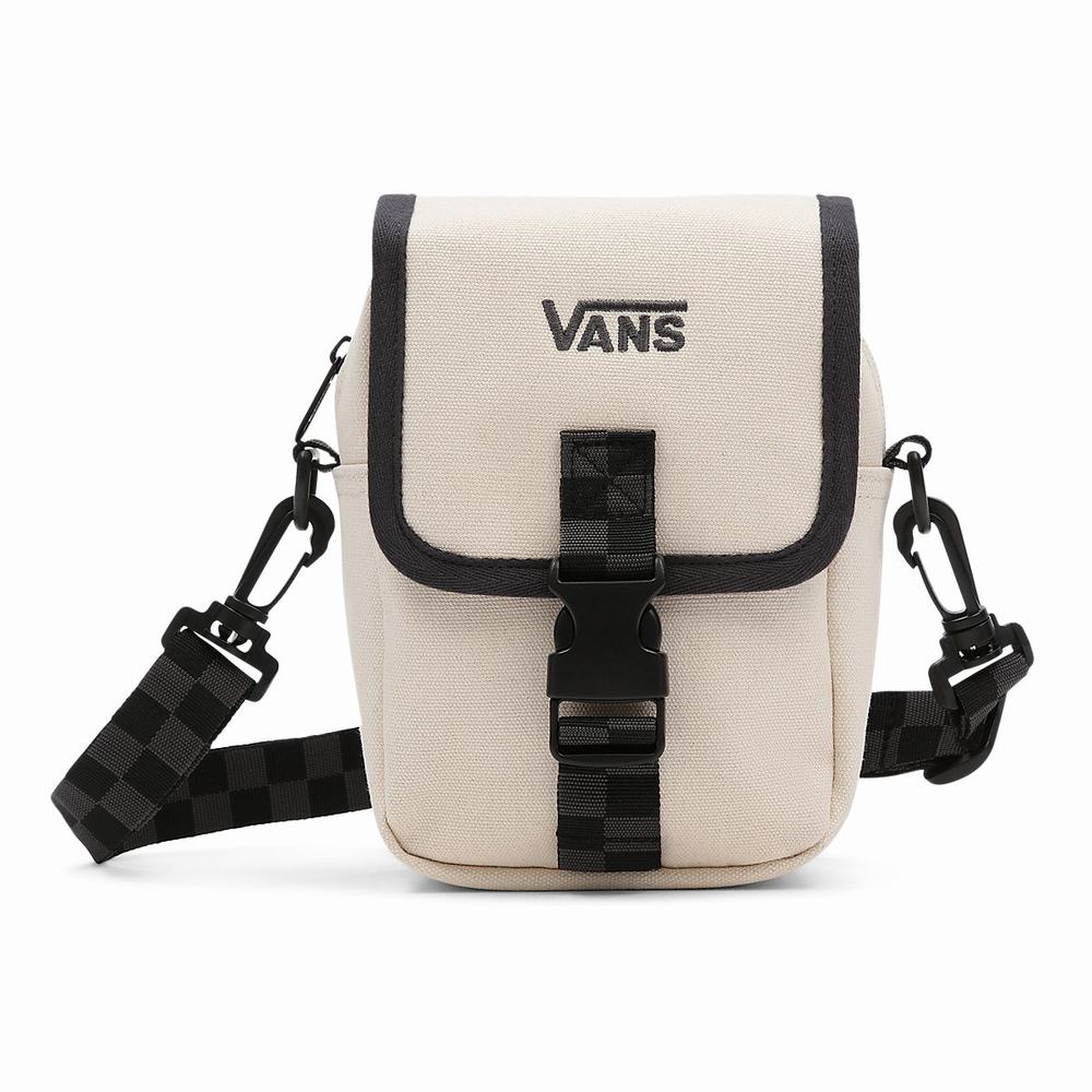 Men\'s Vans Skate Classics Cross body Bags White | USA78942