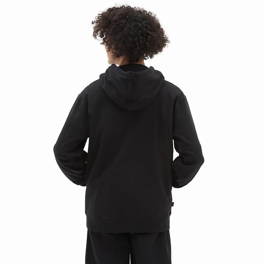 Men's Vans Skate Classics Hoodie Black | USA01395