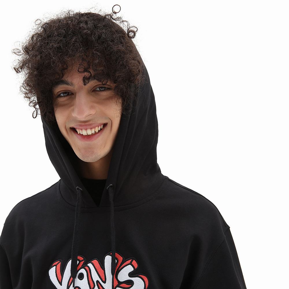 Men's Vans Skate Classics Hoodie Black | USA01395